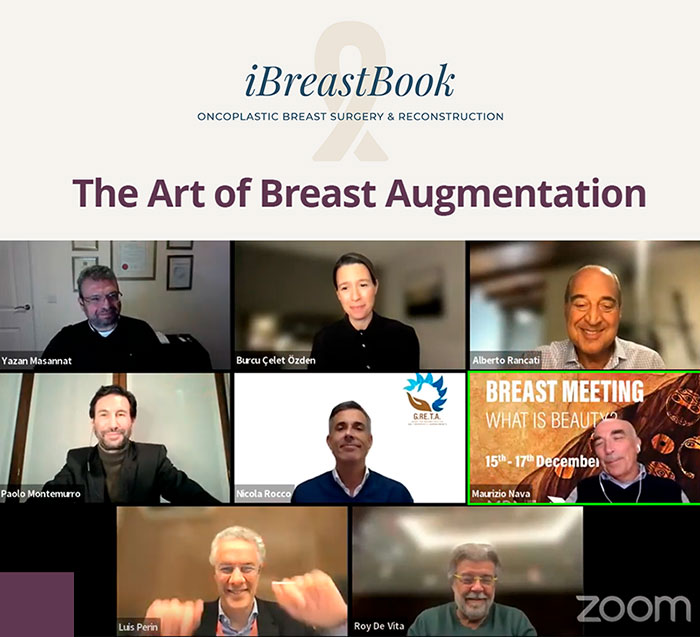 The Art of Breast Augmentation, 2022 – iBreastBook Zoom Panel